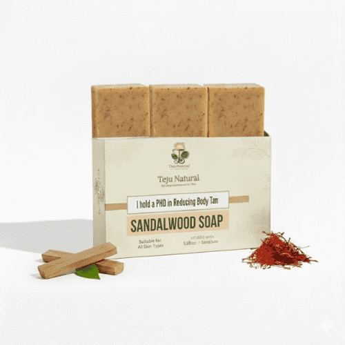 Sandalwood Kesar Soap - Image 3